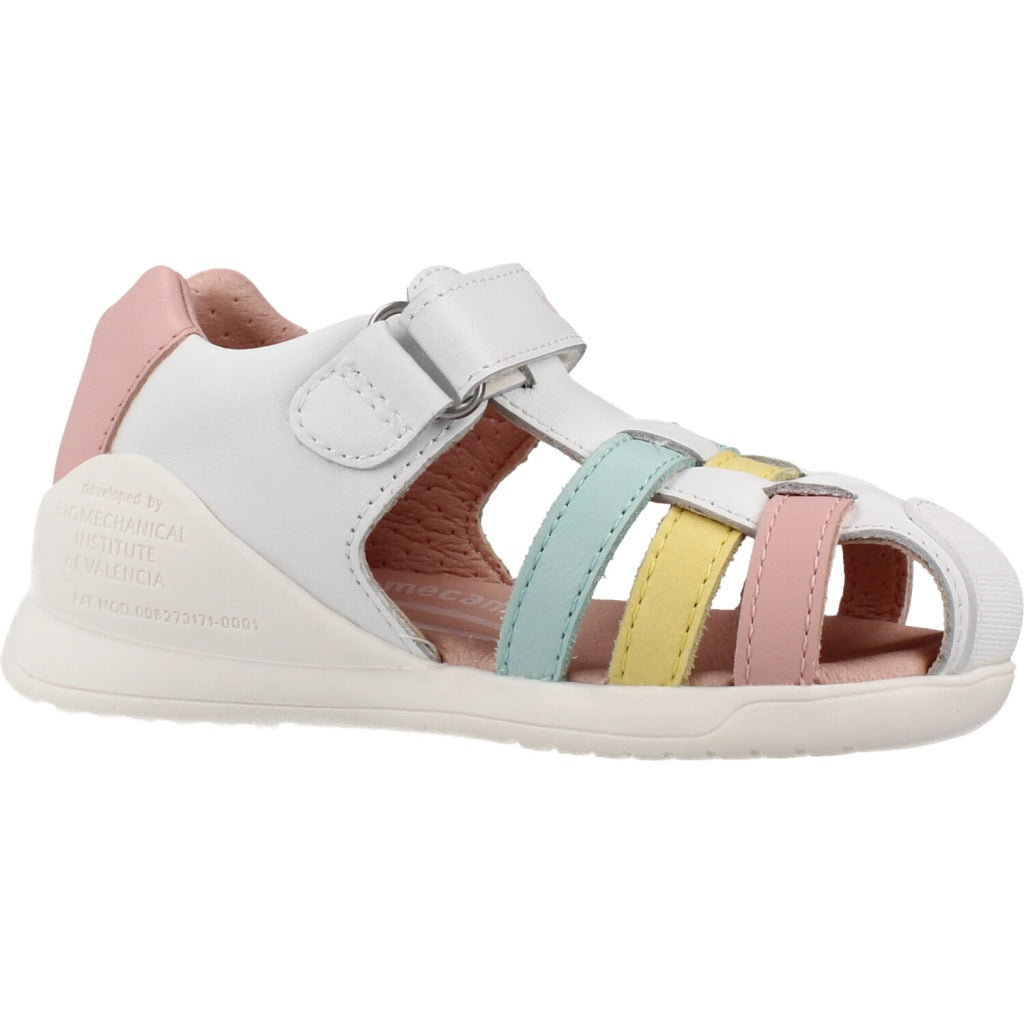 BIOMECANICS B SANDALIA CINTA ADHESIVA BAS en color BLANCO (5)