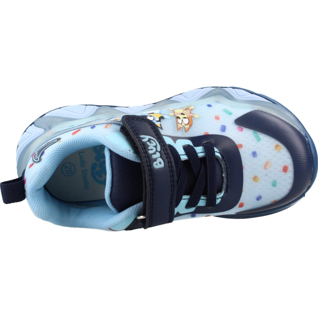 GARVALIN G ZAPATO SPORT LUCES en color AZUL (7)