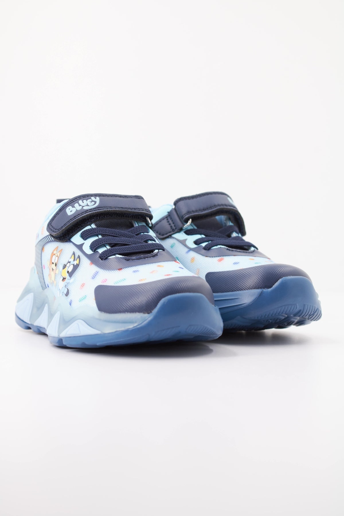 GARVALIN G ZAPATO SPORT LUCES en color AZUL (2)