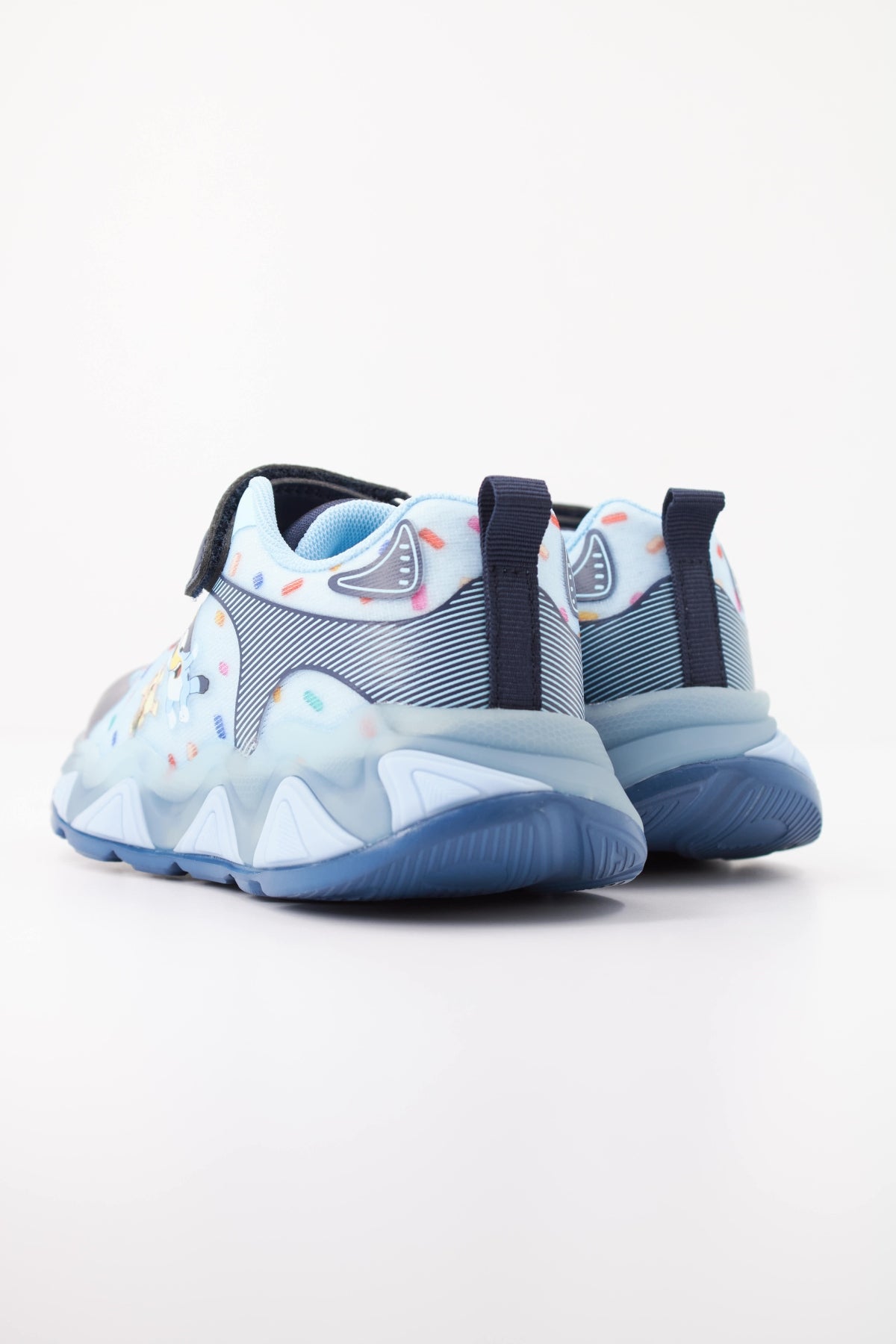 GARVALIN G ZAPATO SPORT LUCES en color AZUL (4)