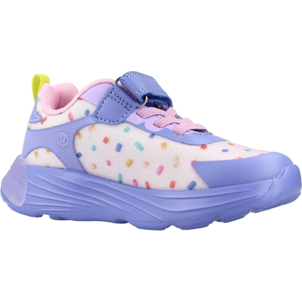 GARVALIN G ZAPATO SPORT LUCES en color VIOLETA (5)
