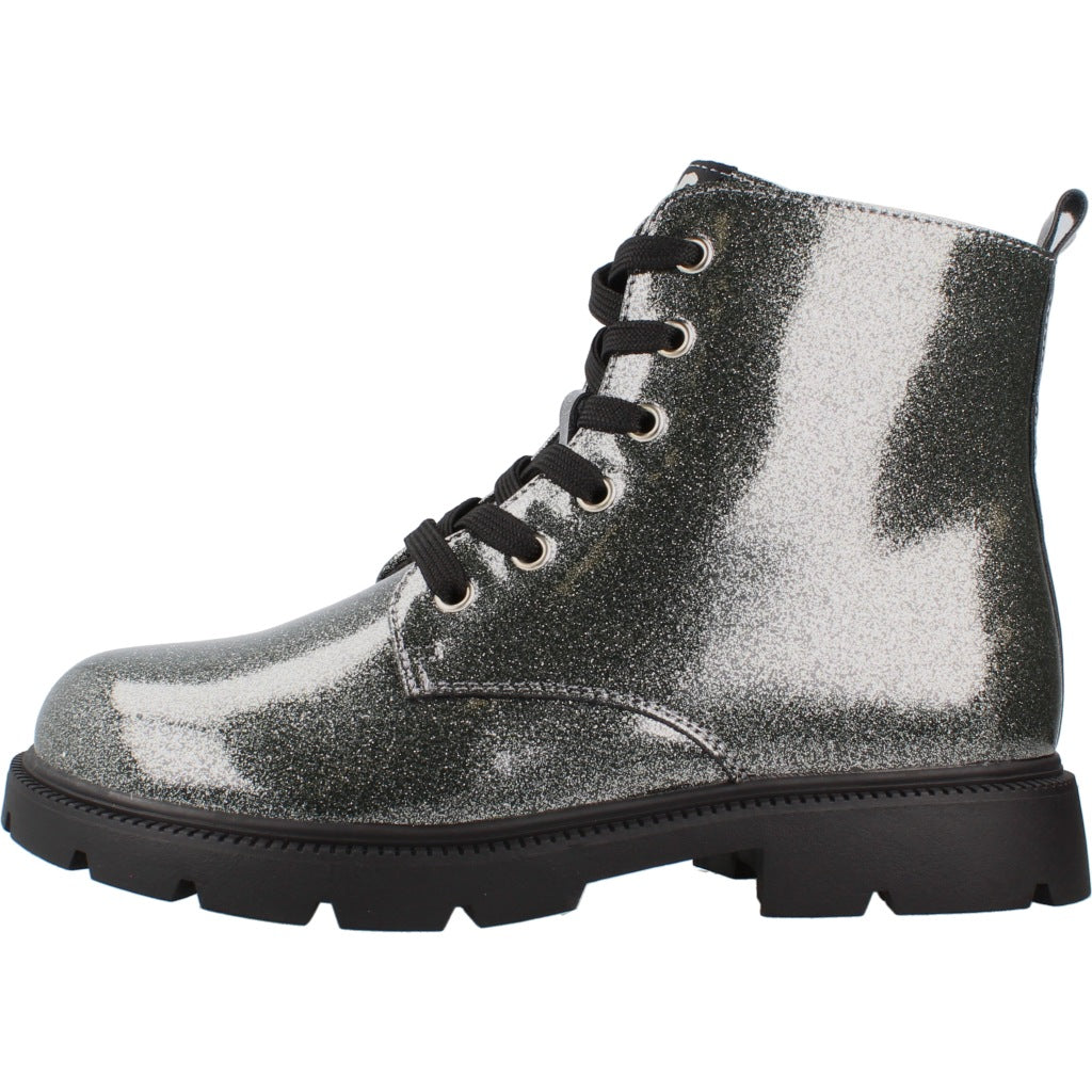GARVALIN BOTA GLITTER en color PLATA (2)