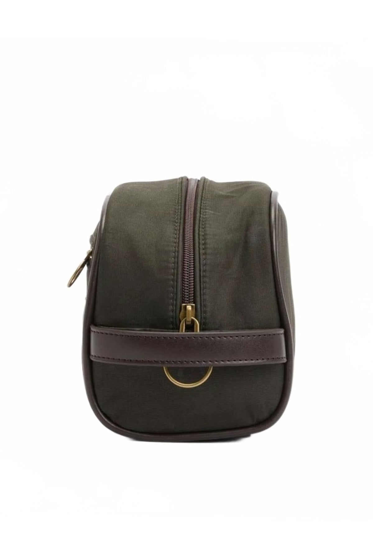 BARBOUR WAXED WASHBAG MACOL en color VERDE (3)