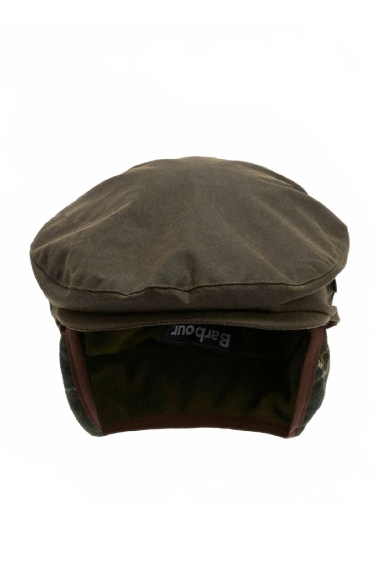BARBOUR MHAOL CHEVIOT WAX FLAT en color VERDE (1)