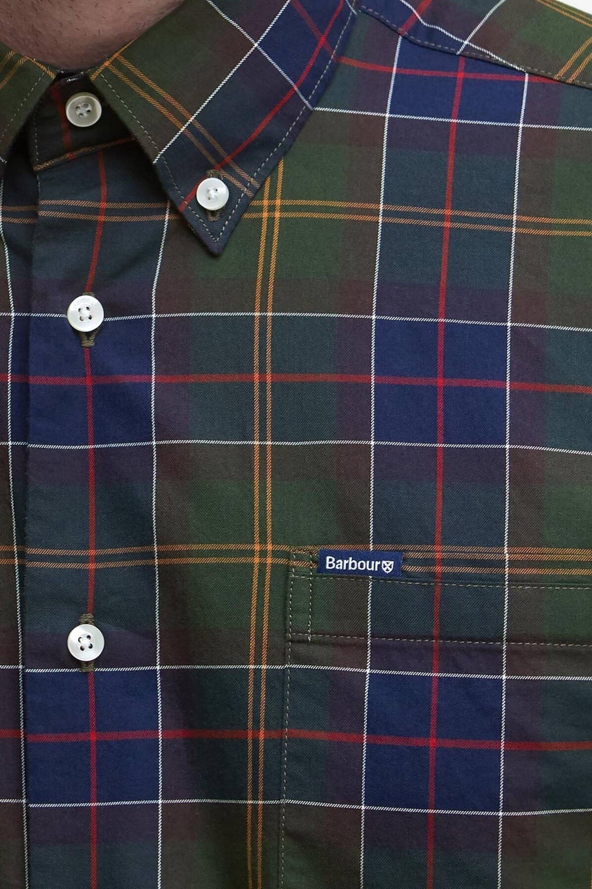 BARBOUR WETHERAM TAILORED SHIRT MSHTN en color MULTICOLOR (3)