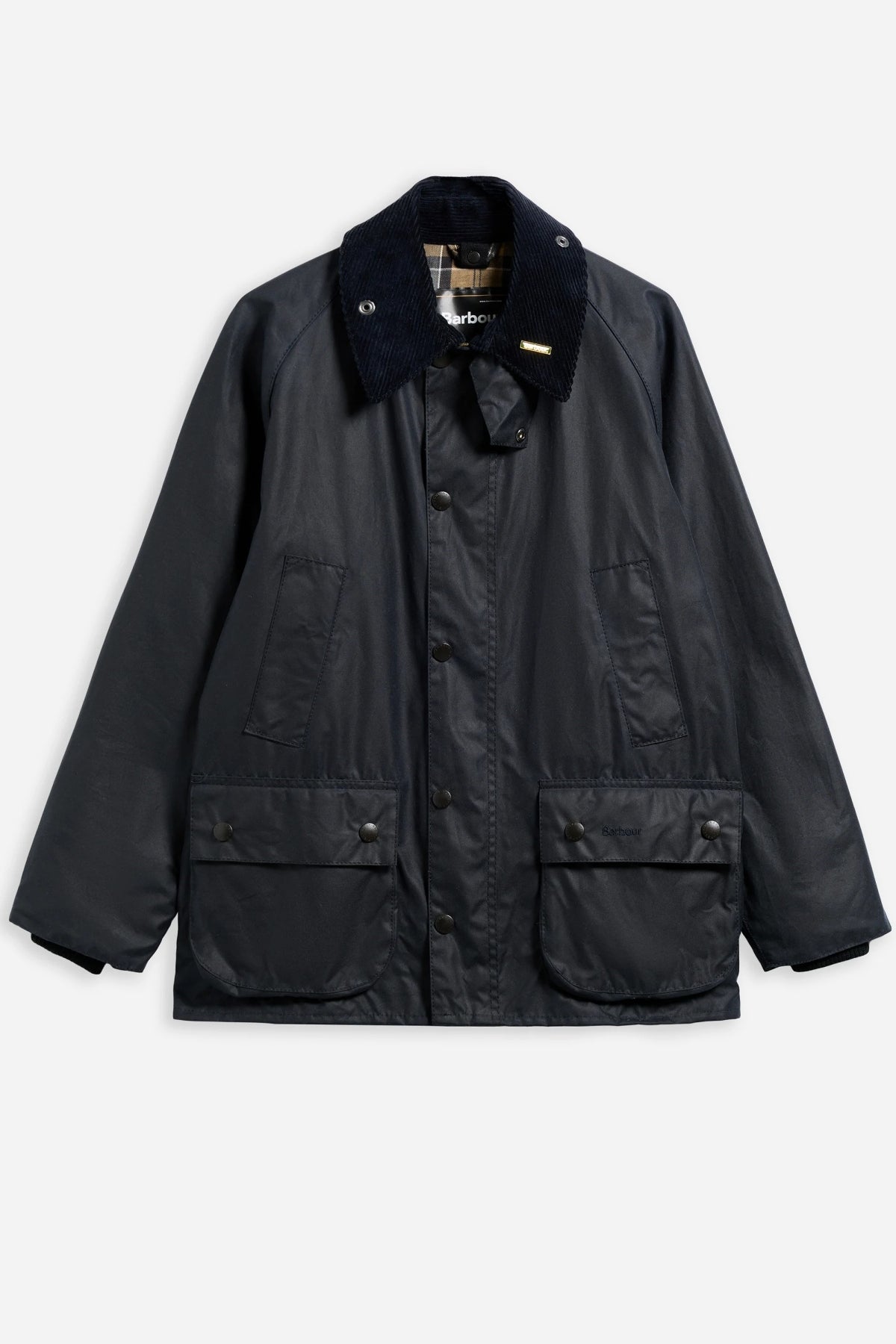 BARBOUR MWXNY BEDALE WAX JACKET en color AZUL (5)