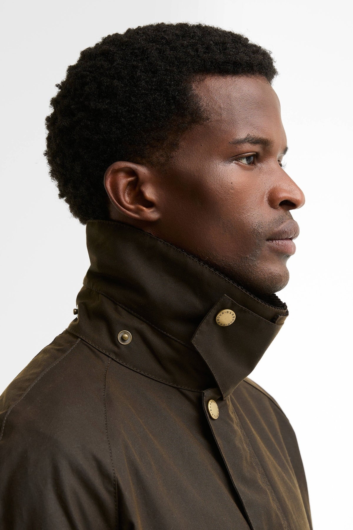 BARBOUR MWXOL ASHBY WAX JACKET en color MARRON (4)