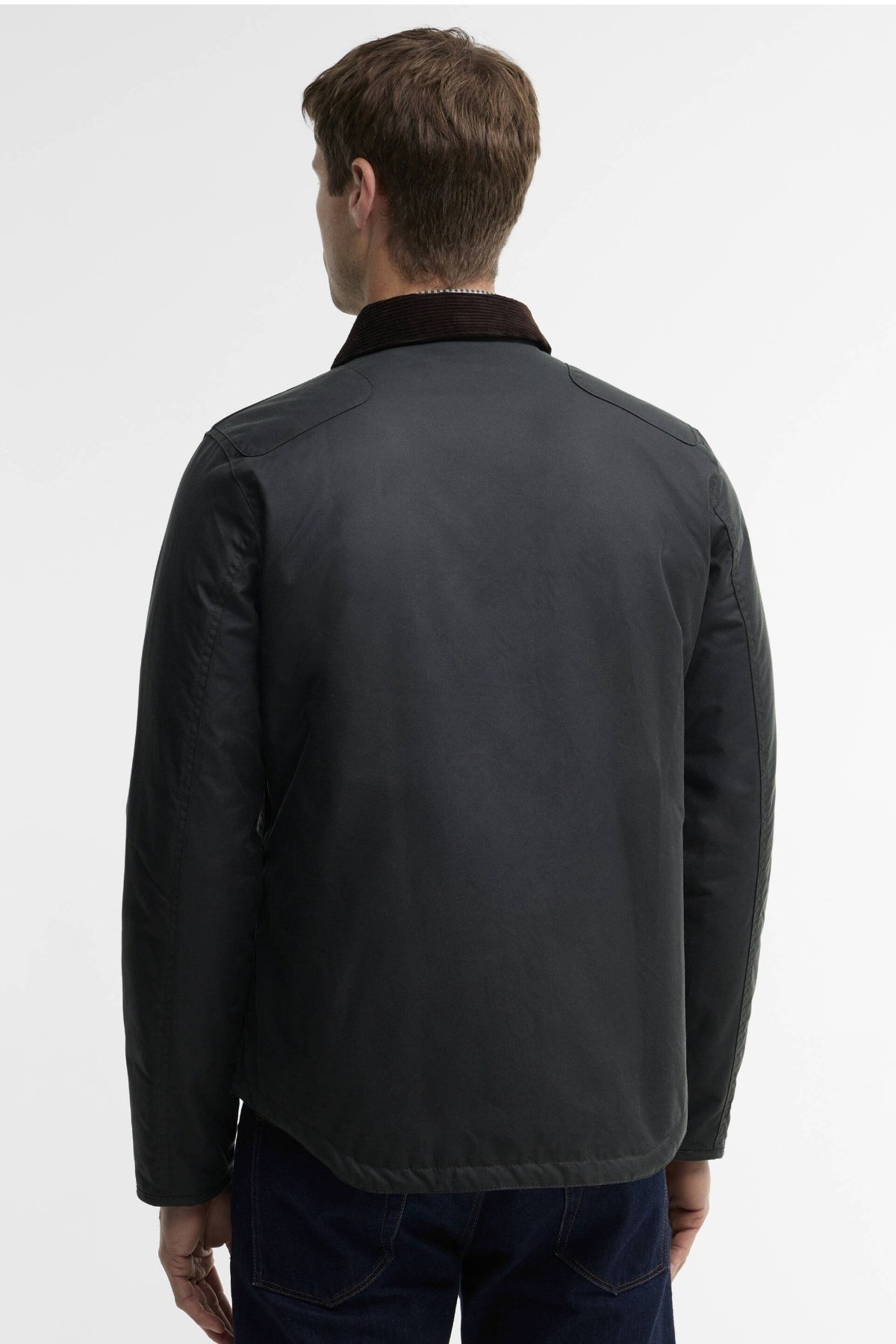BARBOUR MWXSG REELIN WAX JACKET en color AZUL (2)