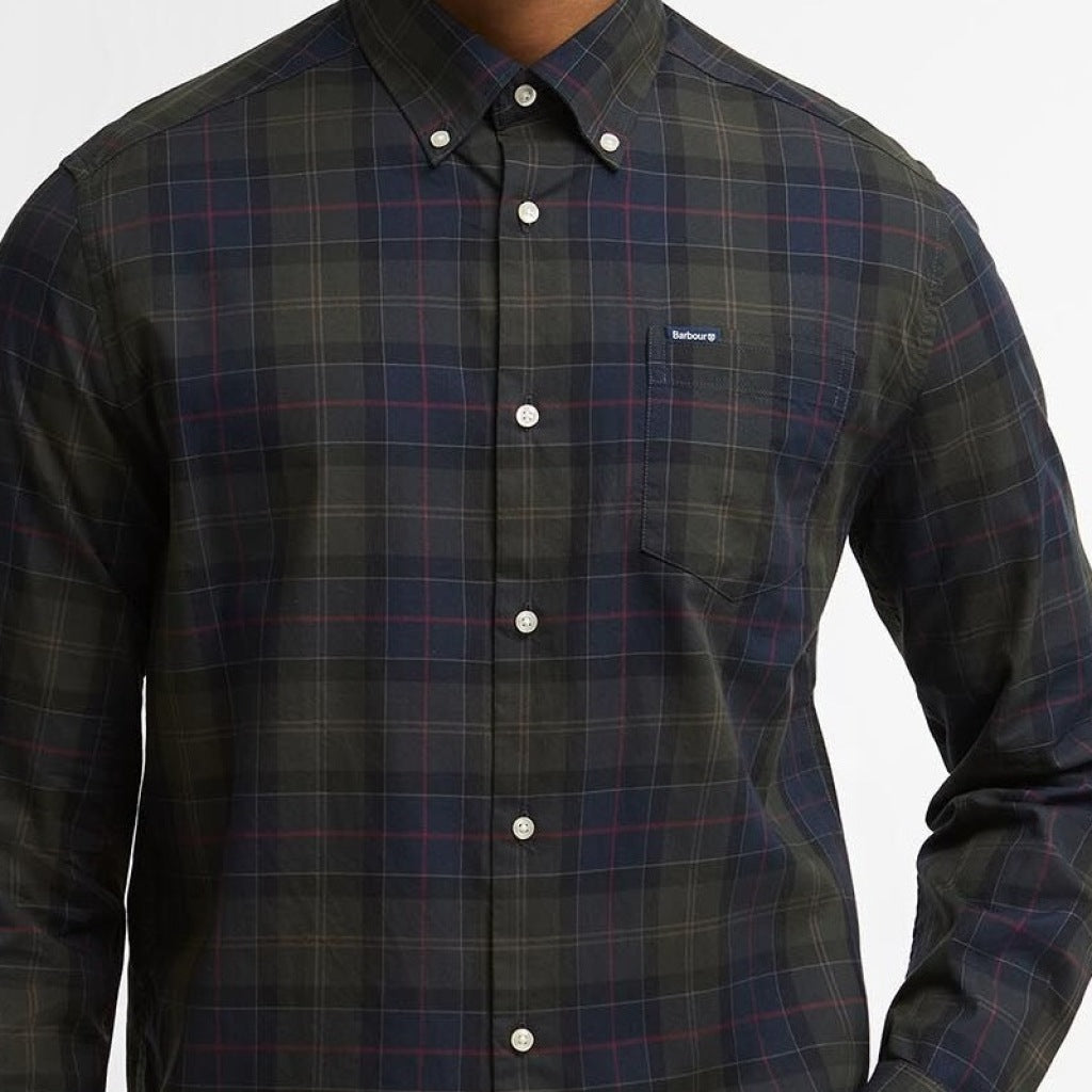 BARBOUR WETHERAM TAILORED SHIRT MSHTN en color MULTICOLOR (4)