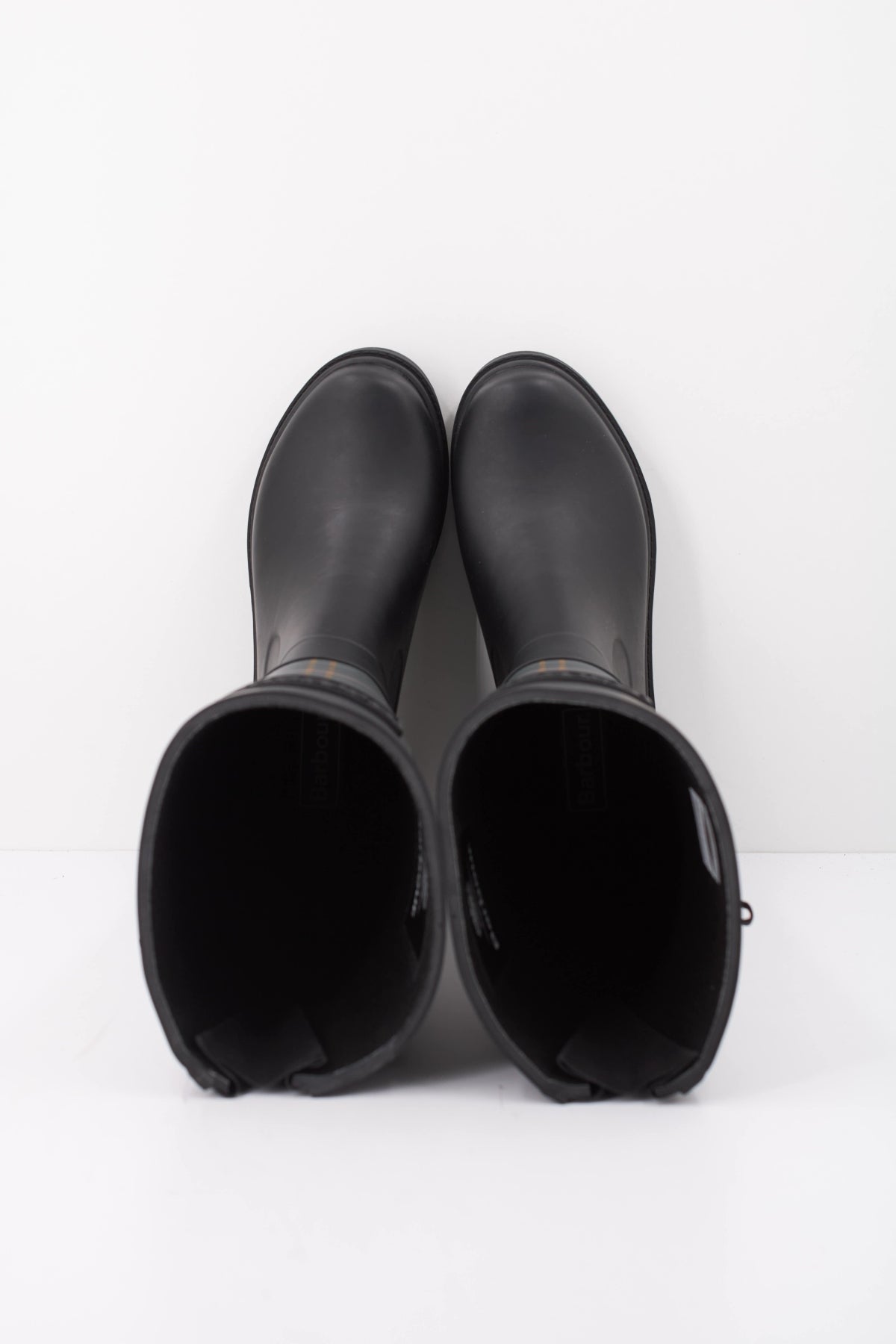 BARBOUR DENA TARTAN WELLINGTON LRFBK en color NEGRO (3)