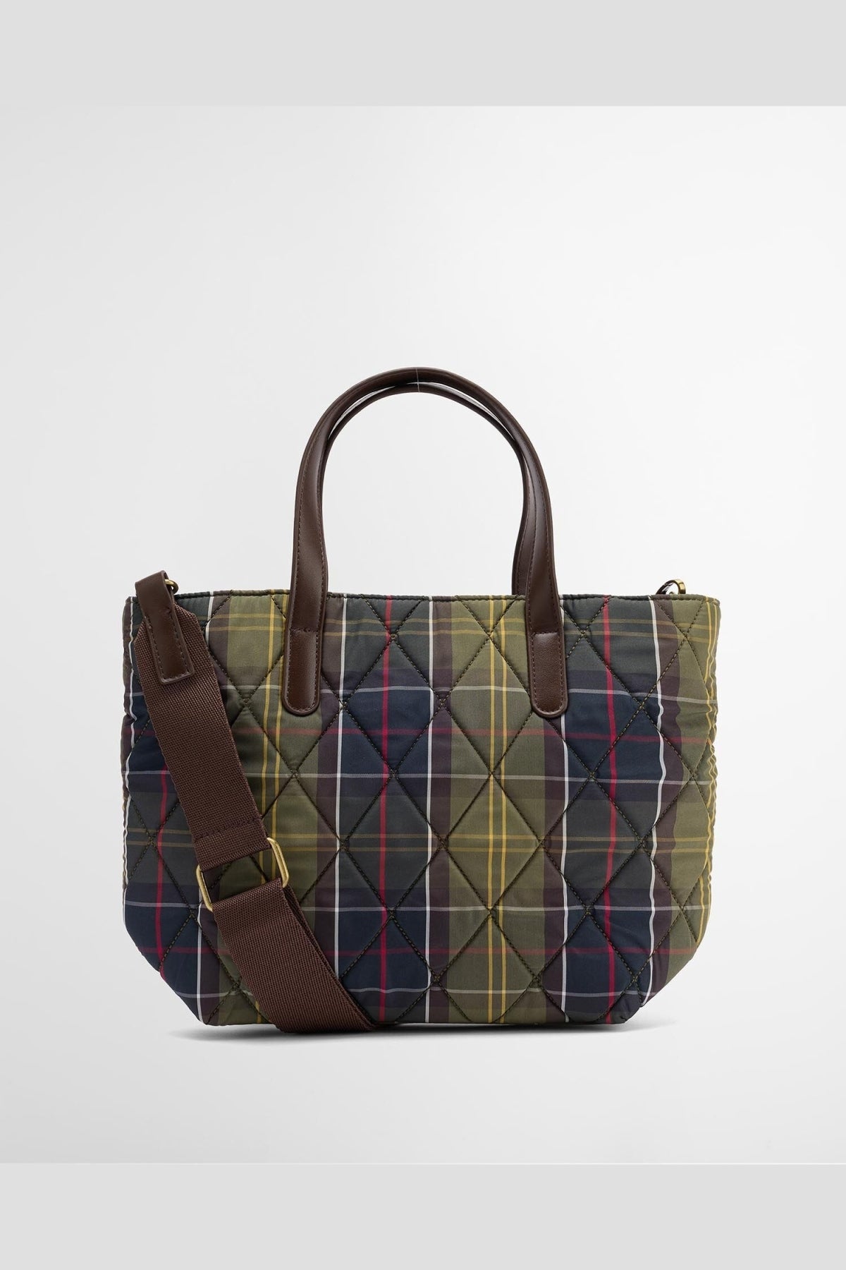 BARBOUR LBATN BARBOUR QUILTED TOTE BA en color VERDE (2)
