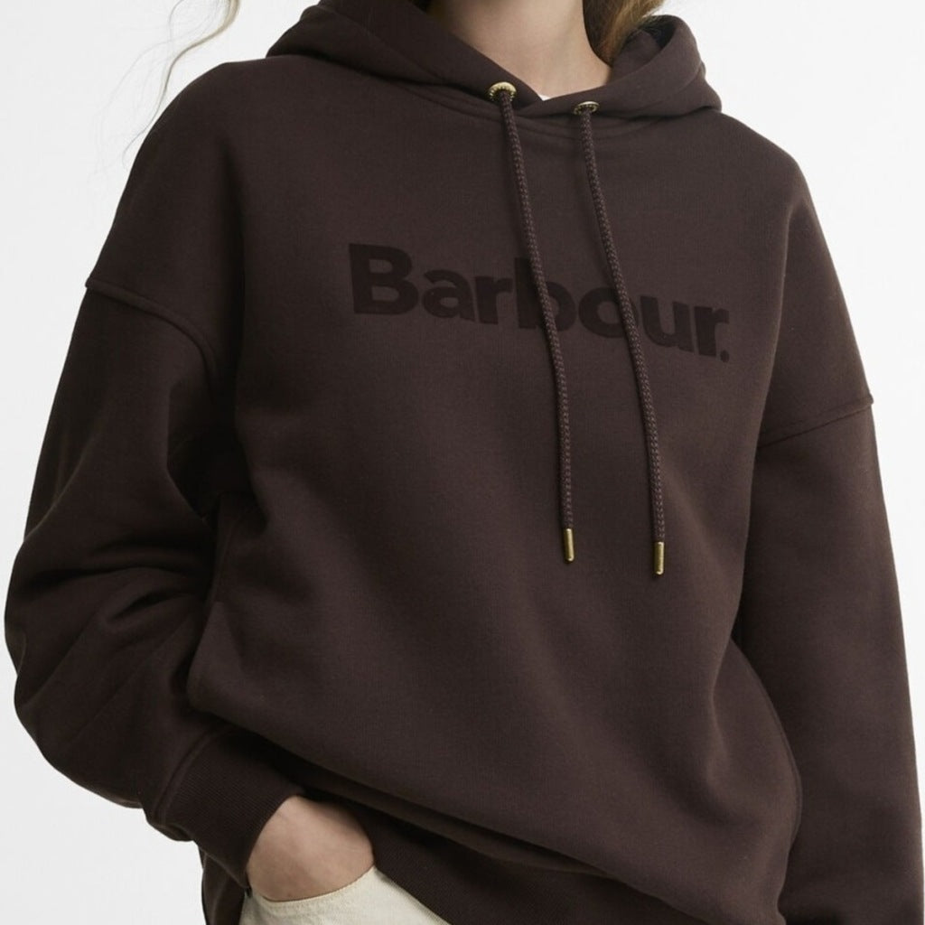 BARBOUR LOLRU BARBOUR RAVENSHILL HOOD en color MARRON (6)