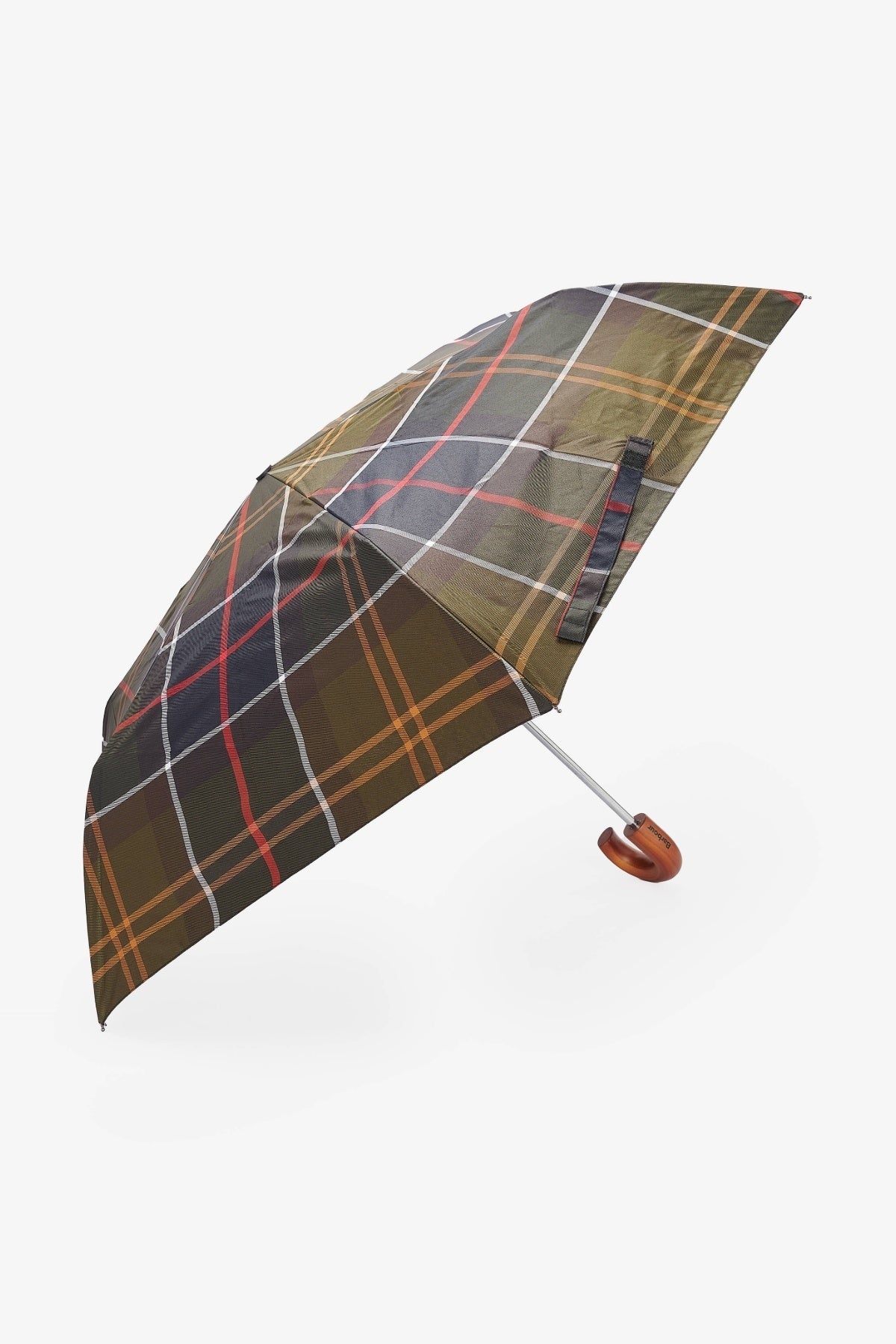 BARBOUR UACTN BARBOUR TARTAN FULL LEN en color VERDE (1)