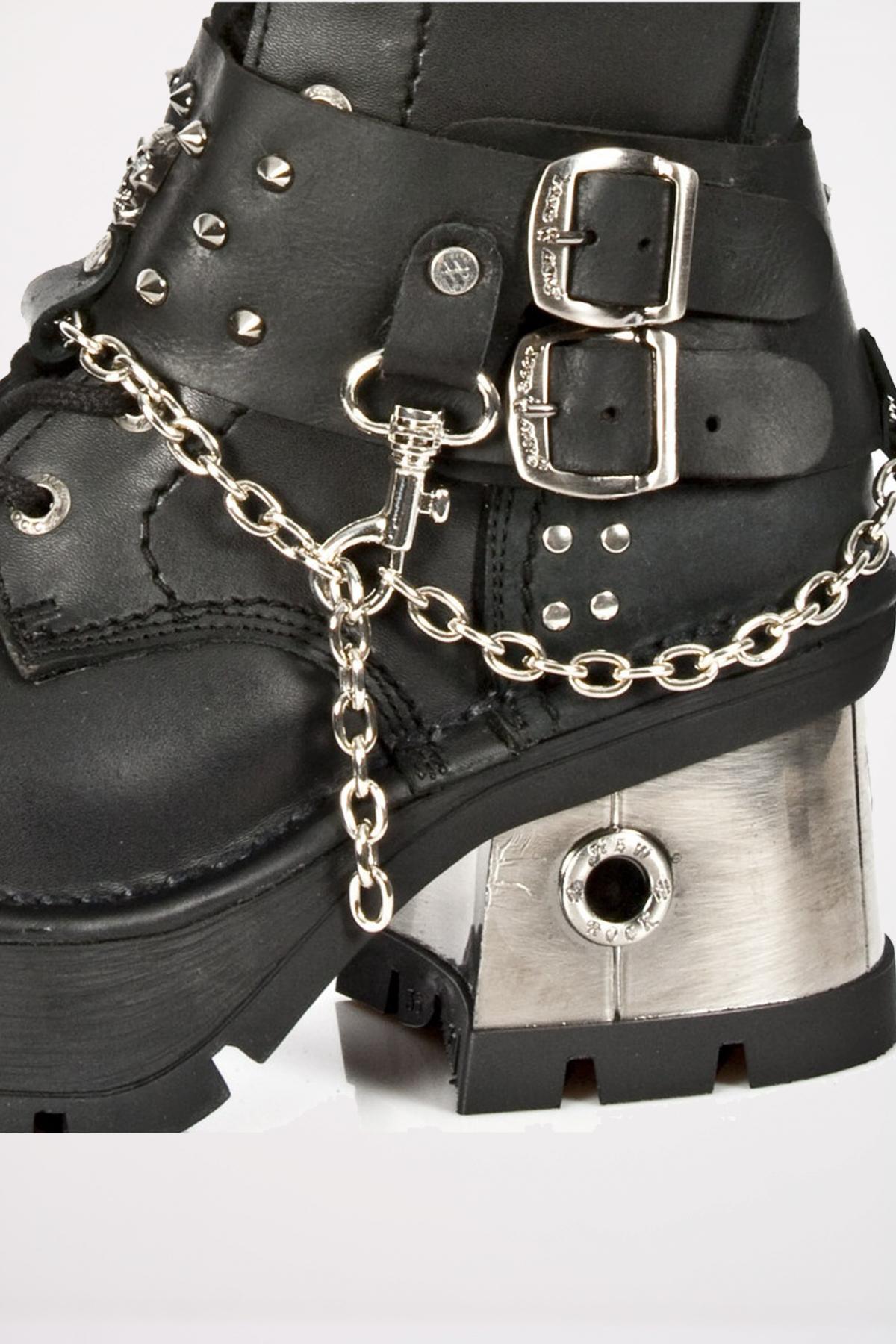 NEW ROCK MARNE C ADORNMENTS en color NEGRO (4)