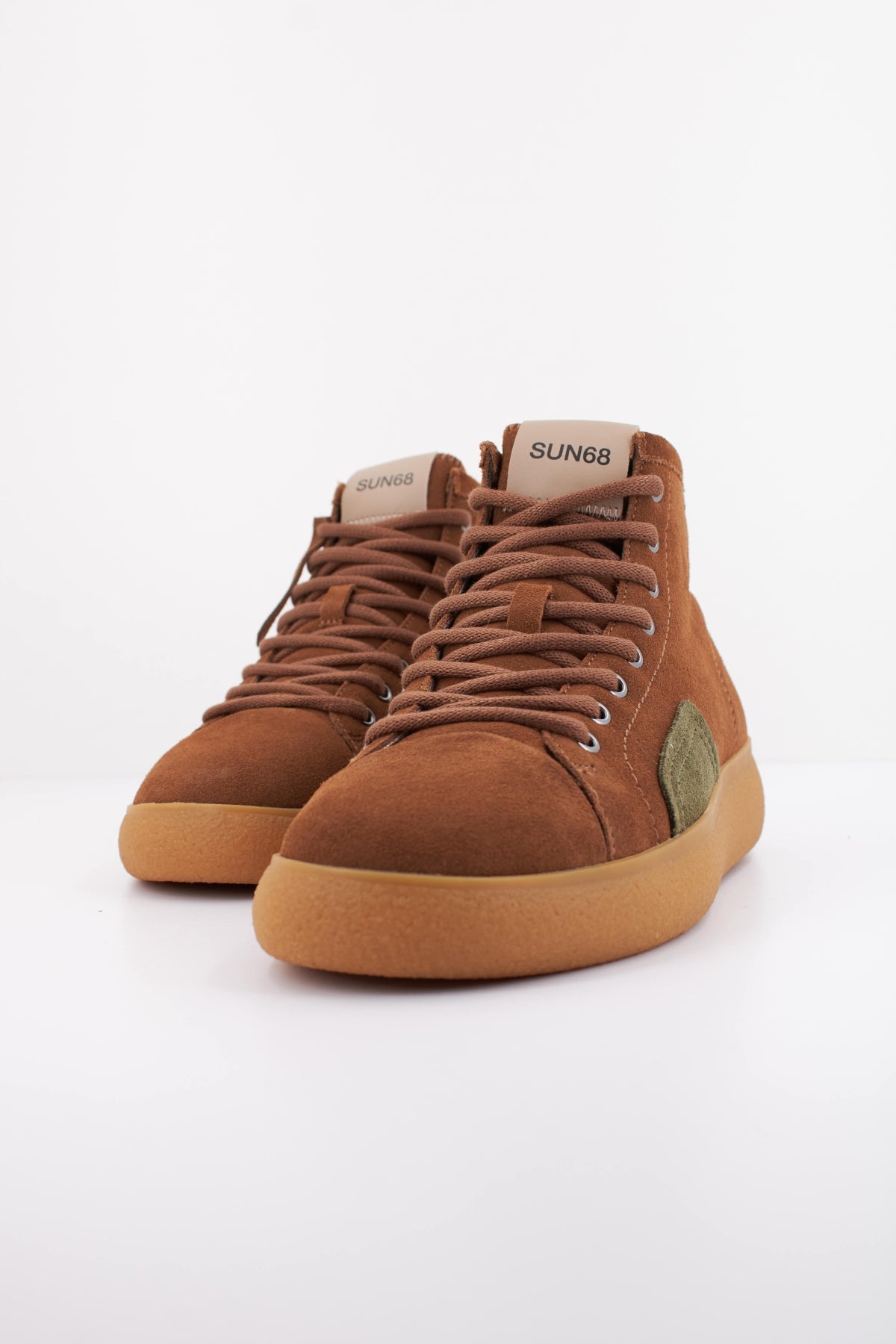 SUN LUIS MIDI SUEDE en color MARRON (2)