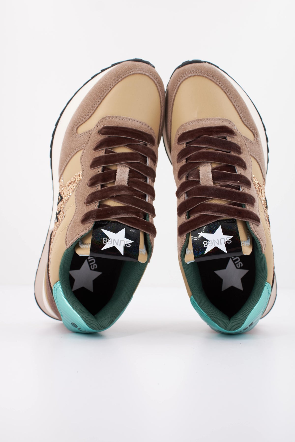 SUN STARGIRL GLITTER LOGO en color MARRON CLARO (3)