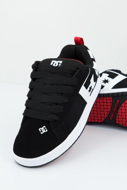 DC COURT GRAFFIK M SHOE en color NEGRO (3)
