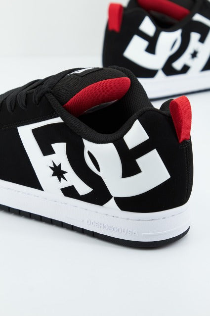 DC COURT GRAFFIK M SHOE en color NEGRO (4)