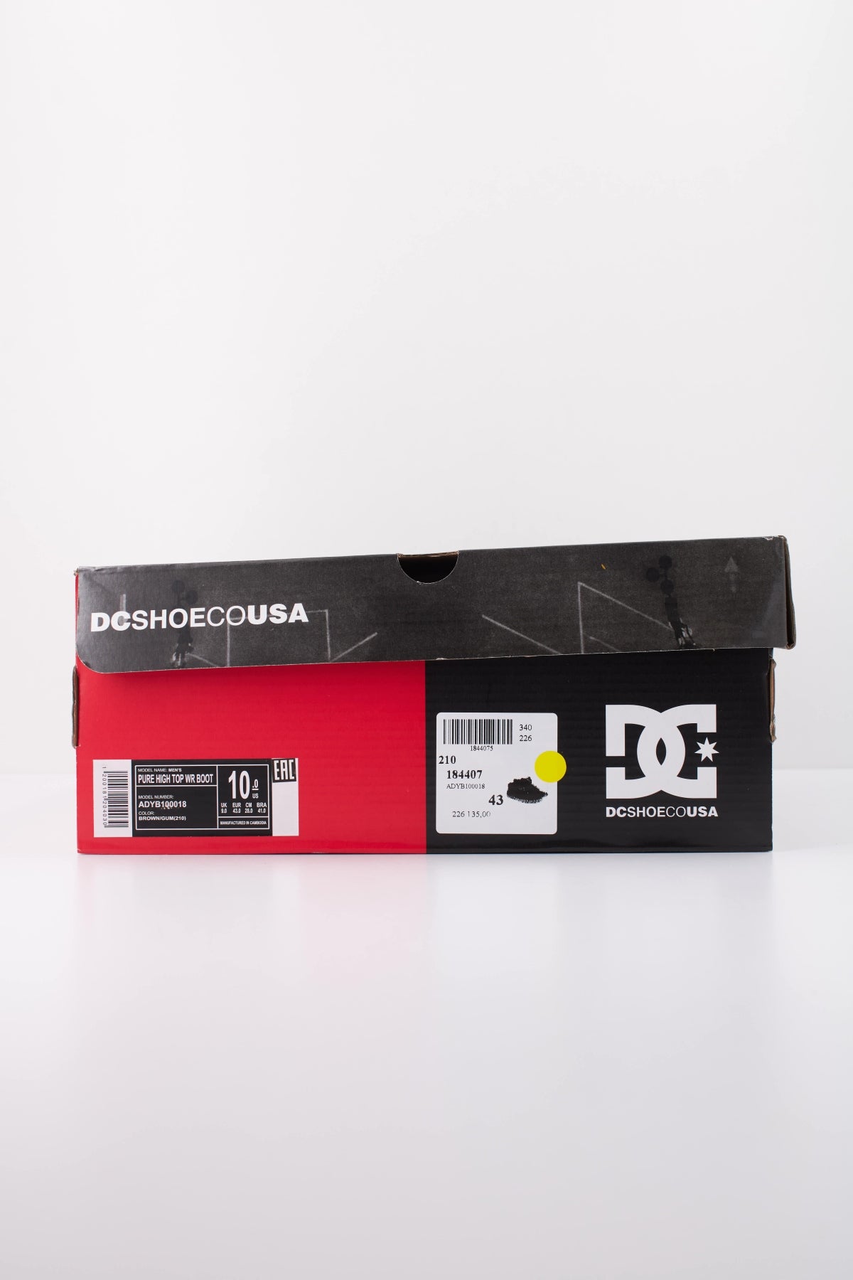 DC PURE HT BOOT en color MARRON (6)