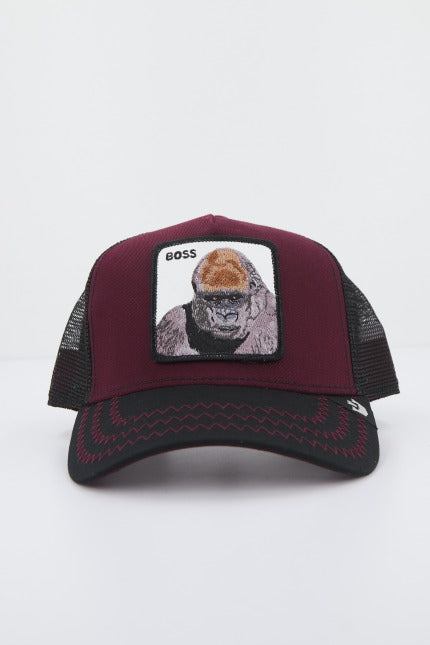 GOORIN BROS THE BOSS en color BURDEOS (2)