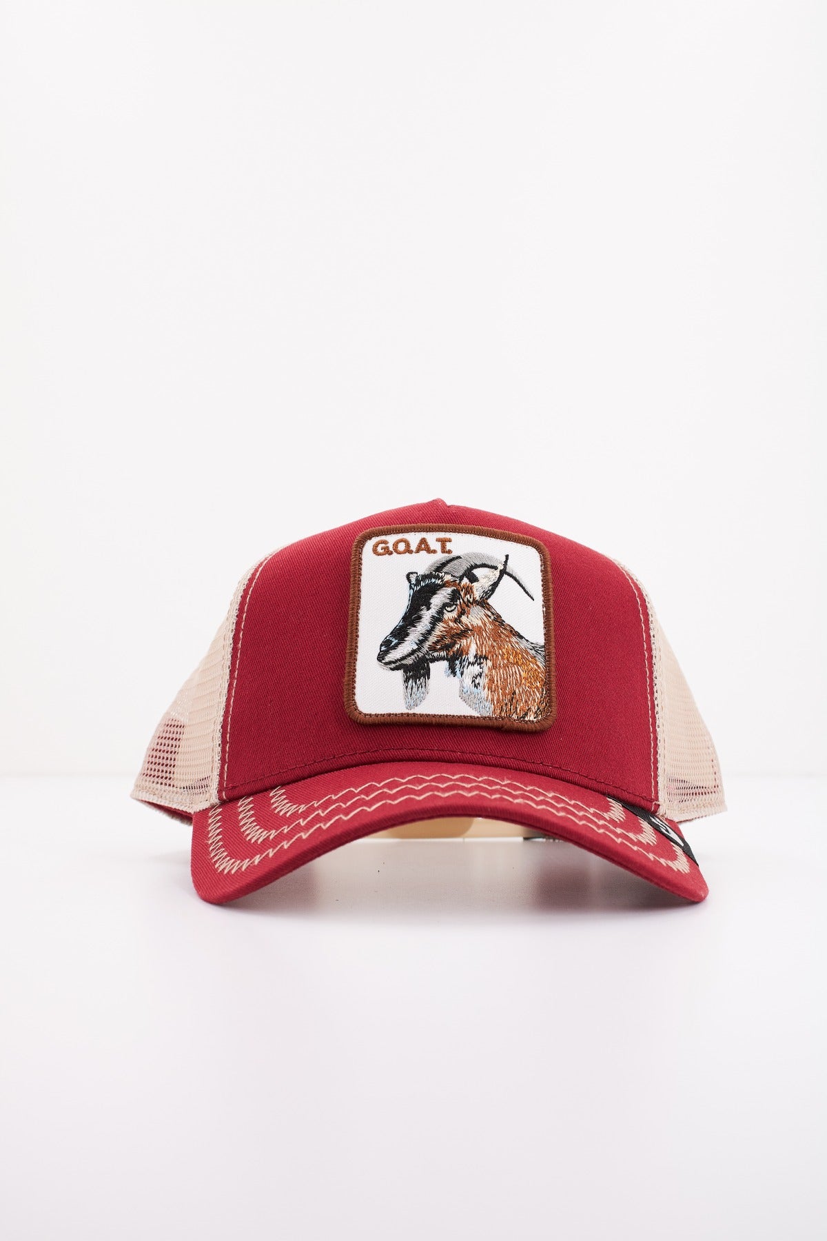 GOORIN BROS THE GOAT en color ROJO (1)