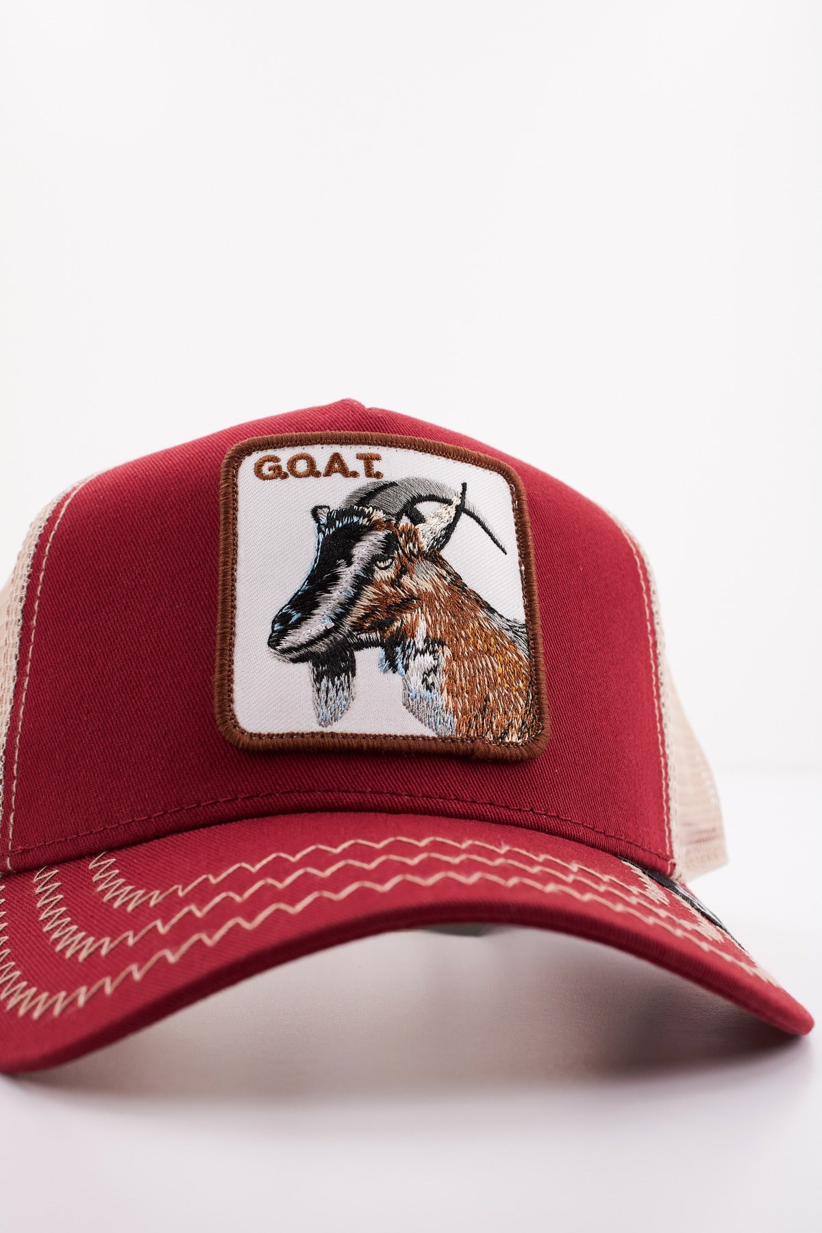 GOORIN BROS THE GOAT en color ROJO (4)
