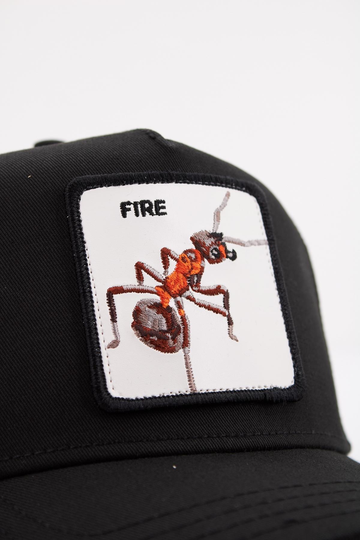 GOORIN BROS FIRE en color NEGRO (4)