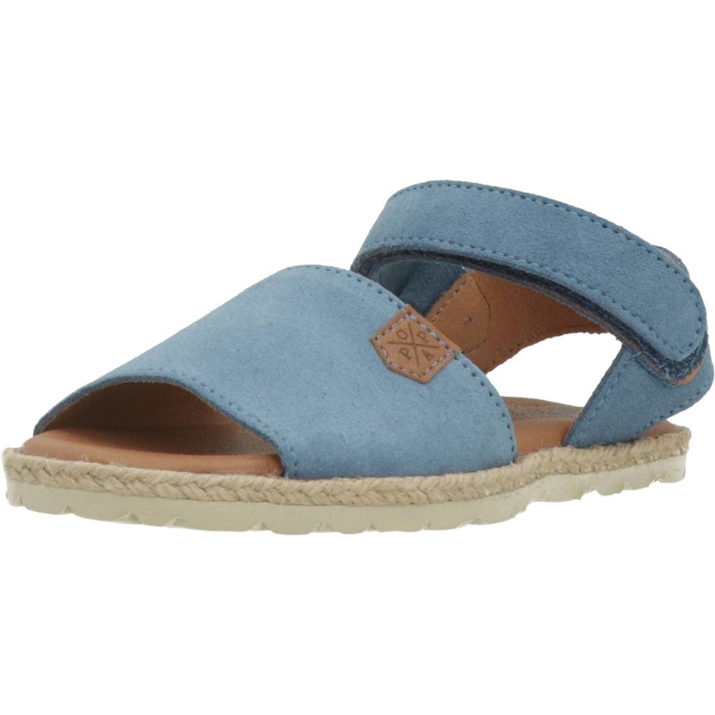 POPA SANDALIA TELLO en color AZUL (1)