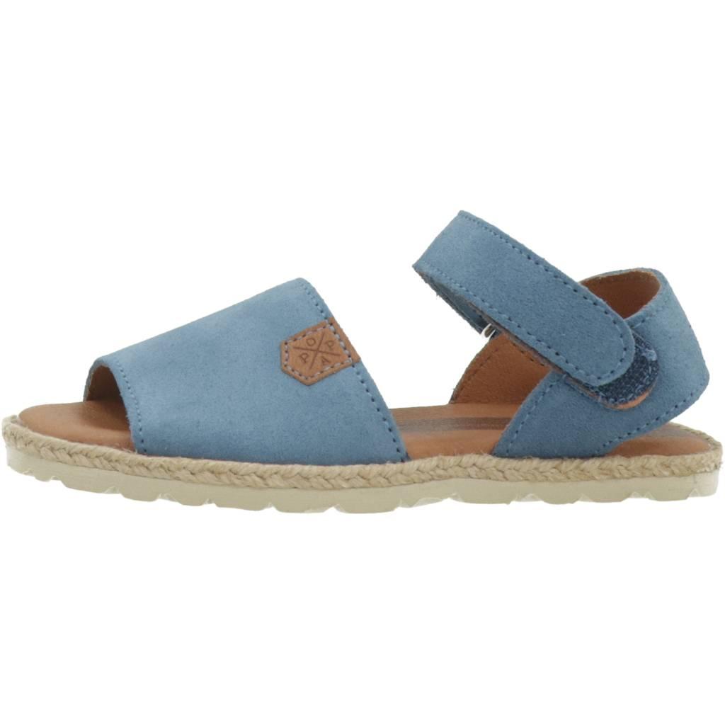 POPA SANDALIA TELLO en color AZUL (2)