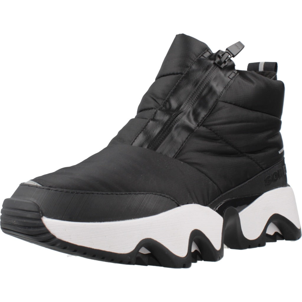 SOREL KINETIC IMPACT PUFFY ZIP en color NEGRO (1)