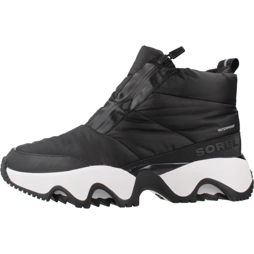 SOREL KINETIC IMPACT PUFFY ZIP en color NEGRO (2)