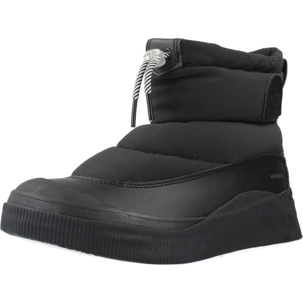 SOREL OUT N ABOUT IV PUFFY WP en color NEGRO (1)