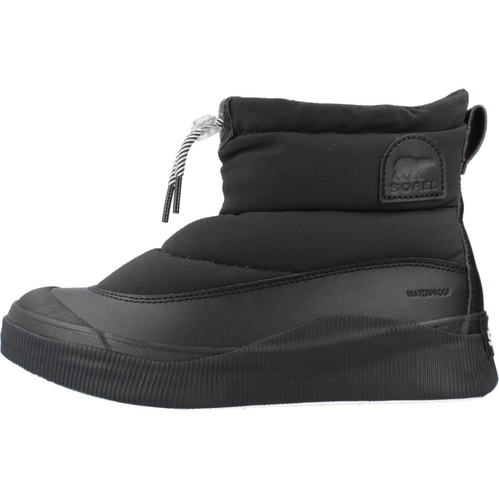 SOREL OUT N ABOUT IV PUFFY WP en color NEGRO (2)