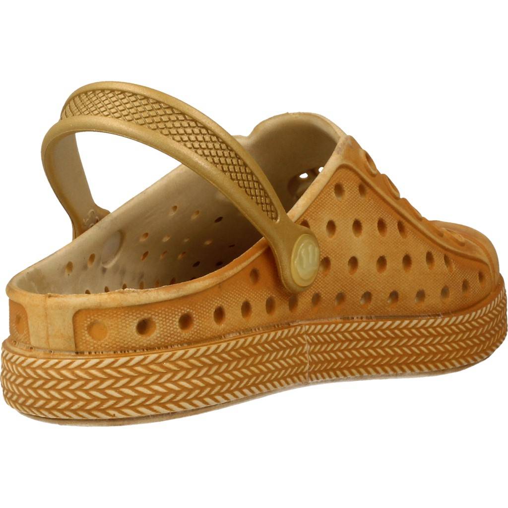 PLUGT BABUCHE JOY KIDS PATCHE en color MARRON CLARO (3)