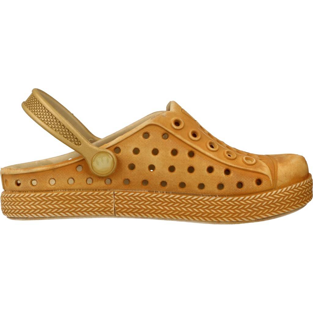 PLUGT BABUCHE JOY KIDS PATCHE en color MARRON CLARO (4)