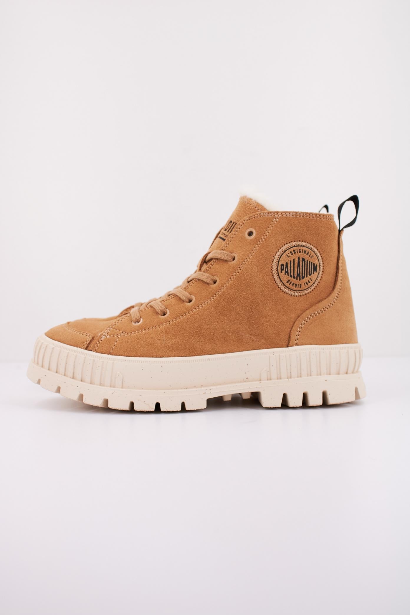 PALLADIUM PALLASHOCK ZIP en color MARRON (1)
