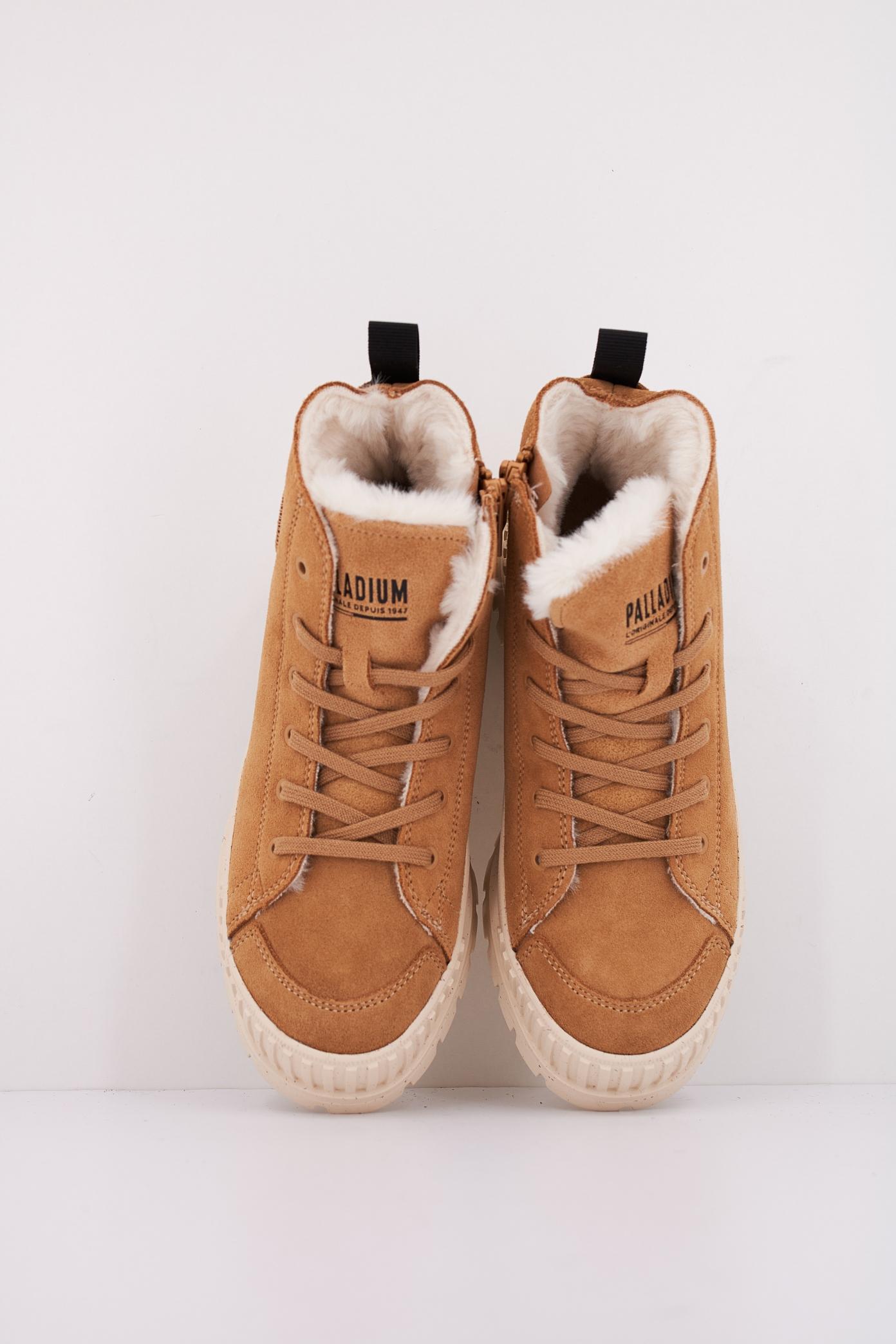 PALLADIUM PALLASHOCK ZIP en color MARRON (3)