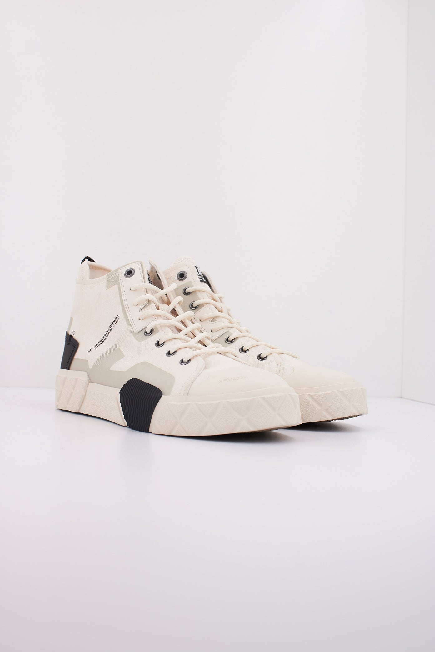 PALLADIUM ACE CITY SHELL CHUK en color BEIS (2)
