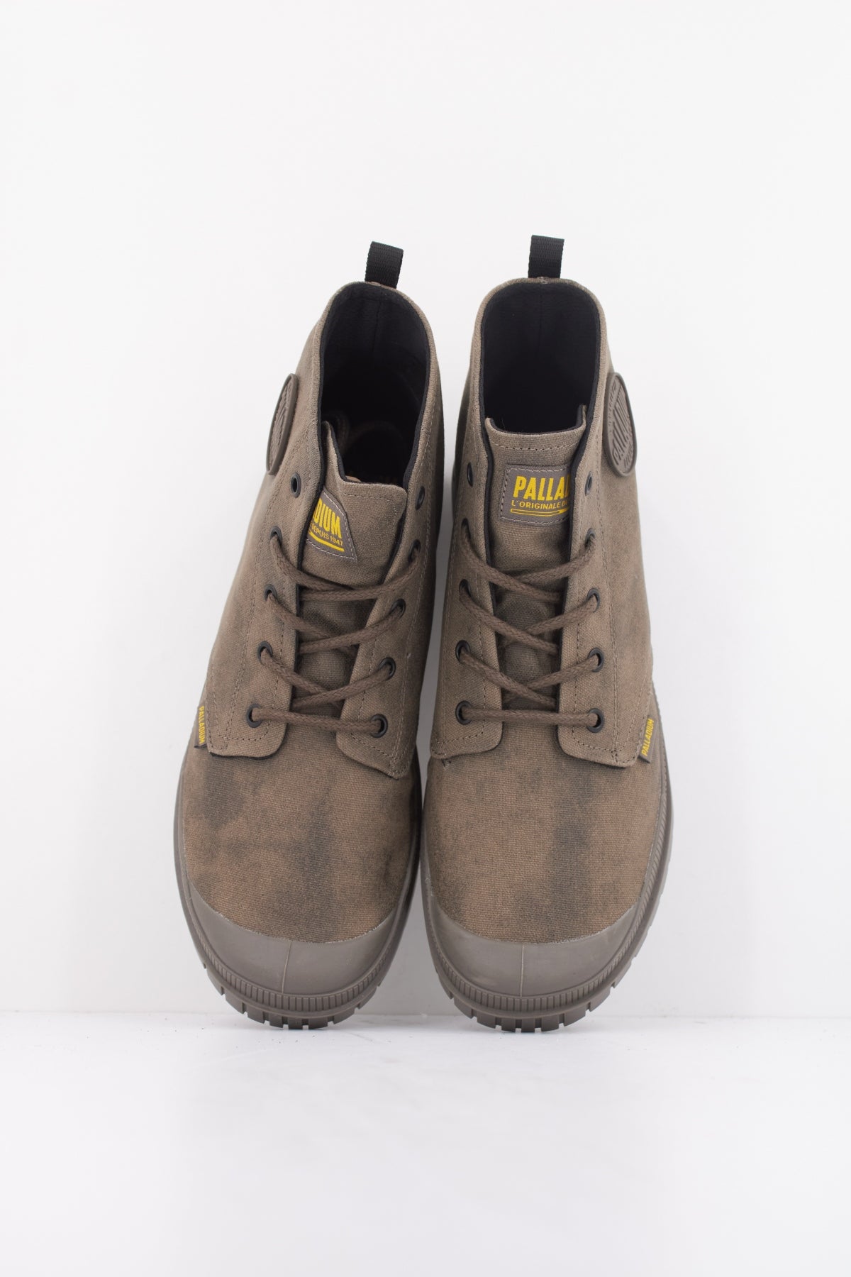 PALLADIUM PAMPA SP HI WAX en color MARRON (3)