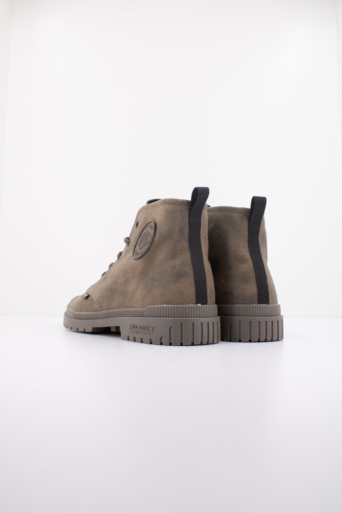 PALLADIUM PAMPA SP HI WAX en color MARRON (4)