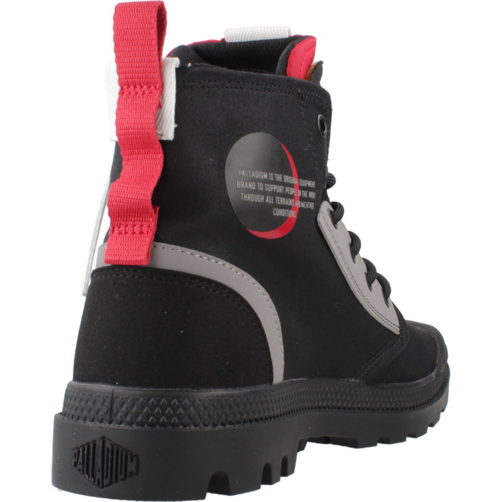 PALLADIUM PAMPA HI DARE ZIP en color NEGRO (3)