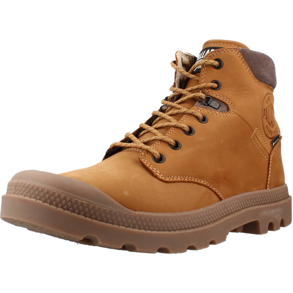 PALLADIUM BOTAS PAMPA SPORTCUFF GTX en color MARRON CLARO (1)