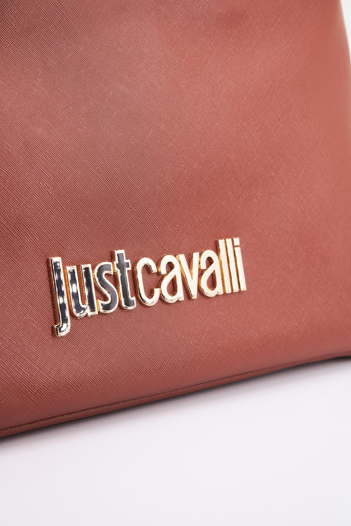 JUST CAVALLI JC LETTERING en color MARRON (4)