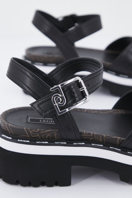 LIU-JO PINK SUMMER en color NEGRO (4)