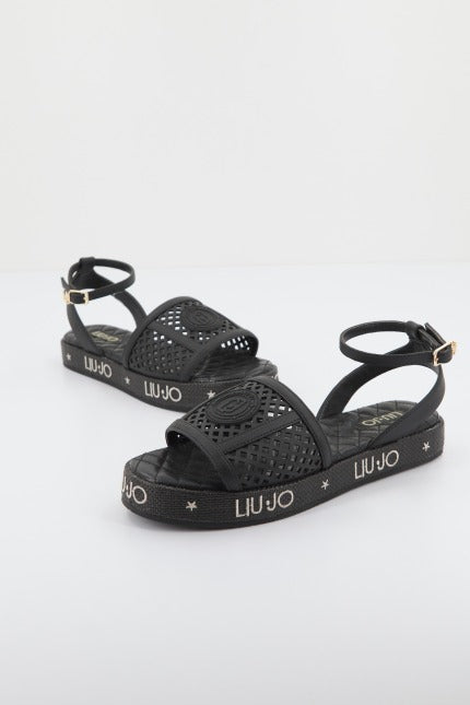 LIU-JO GWEN - SANDAL en color NEGRO (2)