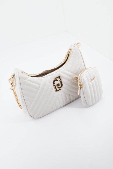 LIU-JO HOBO BAG en color BLANCO (4)