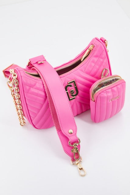 LIU-JO HOBO BAG en color ROSA (4)