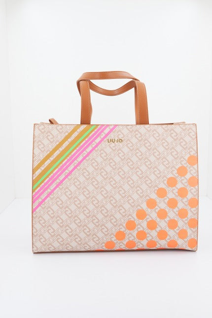 LIU-JO AA E SHOPPING BAG en color MARRON (1)