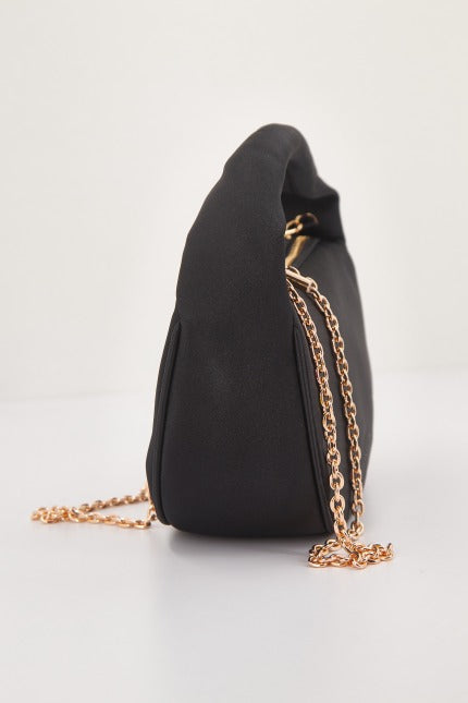LIU-JO AA T HOBO BAG en color NEGRO (2)