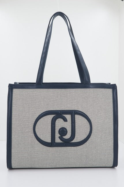 LIU-JO AA T SHOPPING BAG en color AZUL (1)